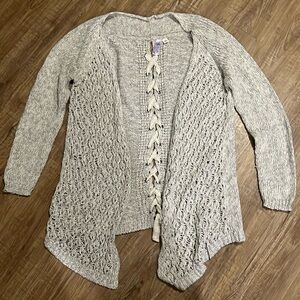 Alya Open Knit Cardigan - Size Large